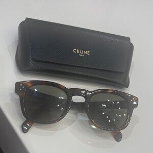 Celine Brown Sunglasses with Black Case